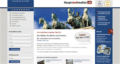 Desktop Screenshot of hauptstadtmakler.de