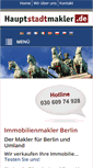 Mobile Screenshot of hauptstadtmakler.de